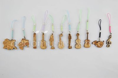 音樂禮品 手機掛 實木手機掛件